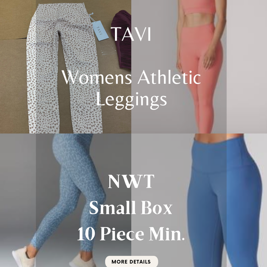 TAVI | Womens Athletic Leggings | NWT | Small Box | 10 Piece Min.