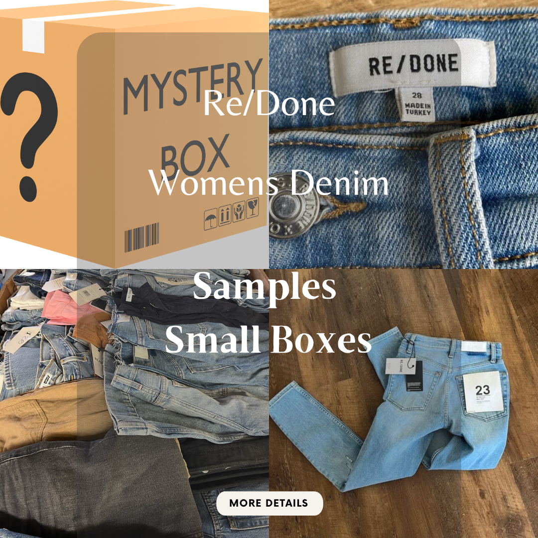RE/DONE | Women's Denim | Samples | Small Box | 10 Piece Min.