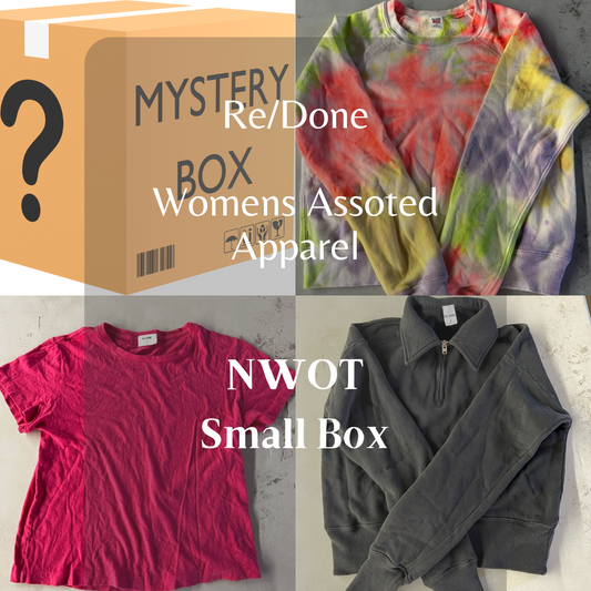 RE/DONE | Women's Apparel | NWOT | Small Box | 10 Piece Min.