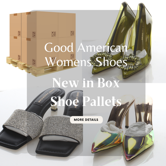 Good American | Women's Assorted Shoes | New in Box | 200 Pair Pallets