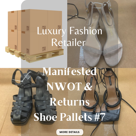 Luxury Fashion Retailer | ALL SEASONS MANIFESTED | NWOT & Returns | Shoe Pallets #7