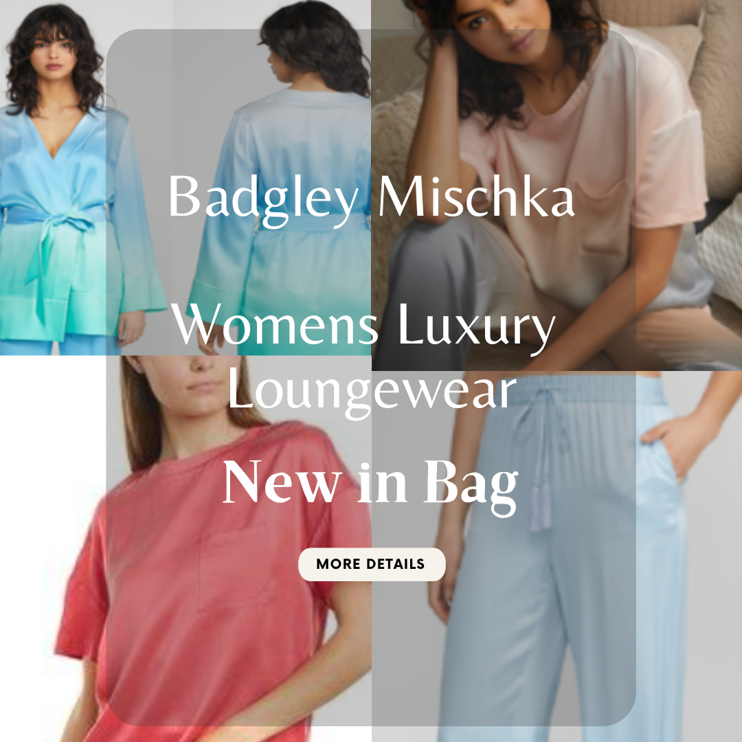 Badgley Mischka | Women's Luxury Loungewear | New w/Polybag | 10 Piece Min.
