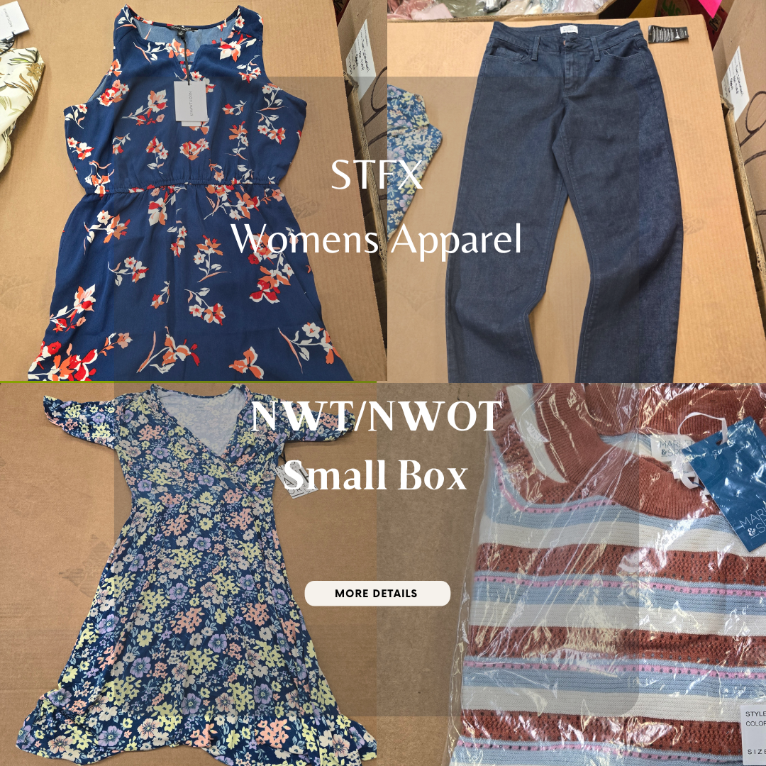 STFX | Womens  Apparel | NWT/NWOT | Small Box | 25 Piece Min