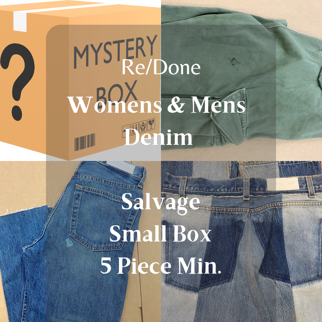 RE/DONE | Women's & Mens Denim | Returns & Salvage | Small Box | 5 Piece Min.