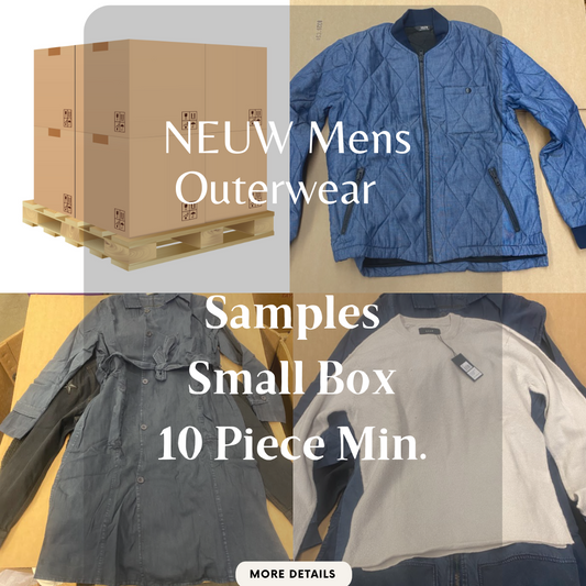 NEUW | Men's Assorted Outerwear | Samples | Small Box | 10 Pieces Min.