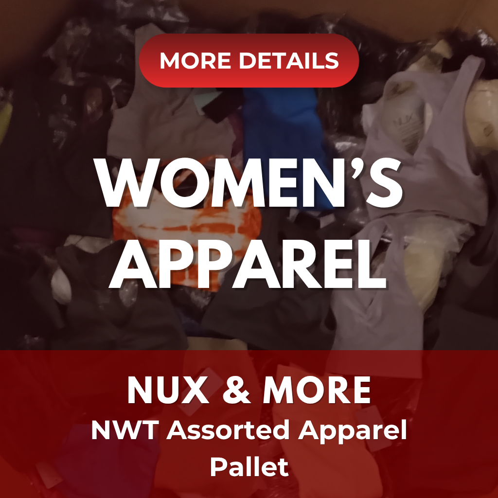 ATHLEISURE | NUX & MORE | Assorted Women's Apparel | NWT | 375 Pieces | Pallet #PA-539