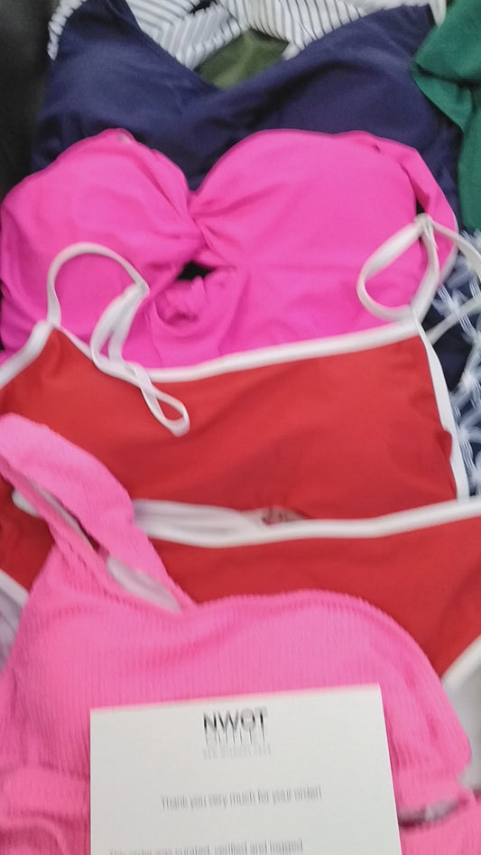 AMZN | Women's Assorted Swimwear Sets | NWT/NIB | 50 Pieces | Small Box #A-65