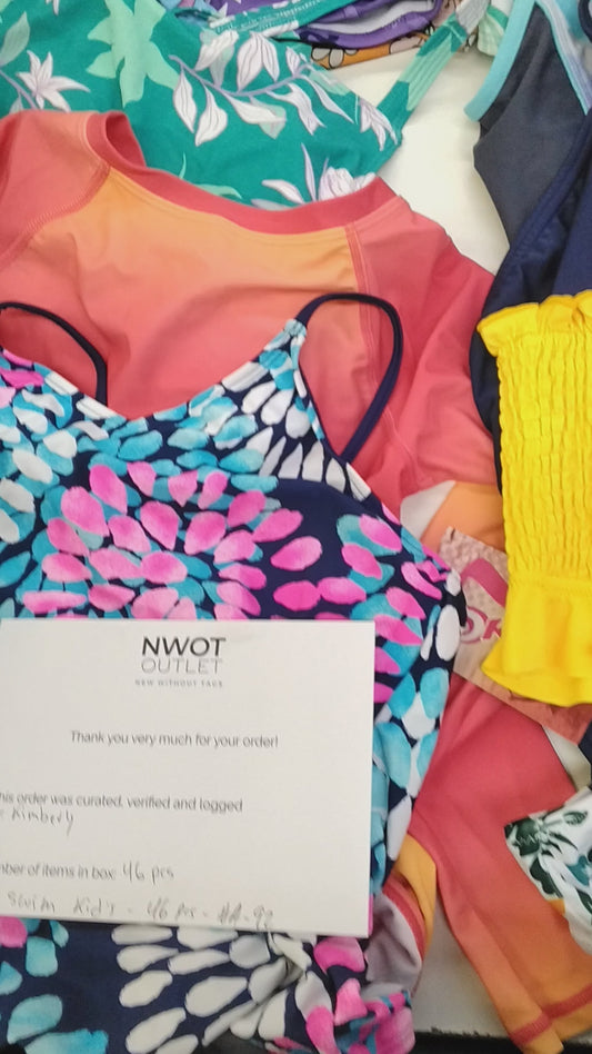 AMZN | Kids Assorted Swimwear Sets | NWT/NIB | 46 Pieces | Small Box #A-92