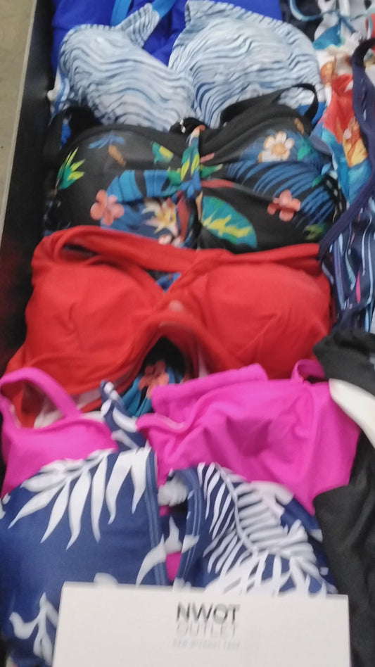 AMZN | Women's Assorted Swimwear Sets | NWT/NIB | SILVER Box | 100 Pieces | Small Box #A-59