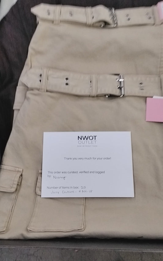 JUICY COUTURE | Women's Assorted Apparel | BRANDED BOX | NWT | 25 Pieces | Small Box #AH-18