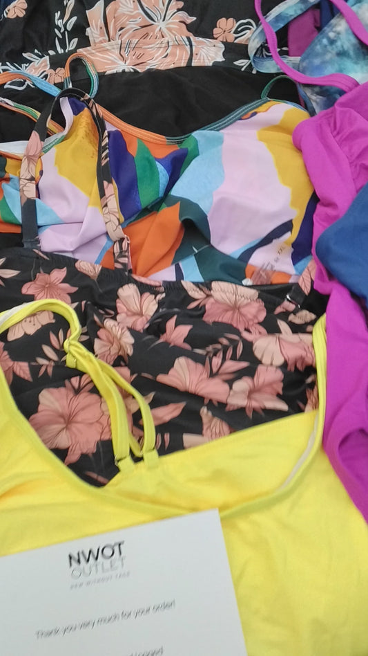 AMZN | PLUS SIZE | Women's Assorted Swimwear Sets | NWT/NIB | 50 Pieces | Small Box #A-89