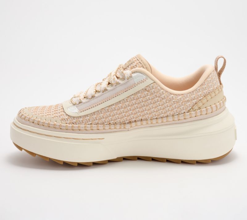 A674881 Skechers Cordova Saw Vegan Lace-Up Court Sneakers-DayOff — Natural; QVC stock photo, additional product view