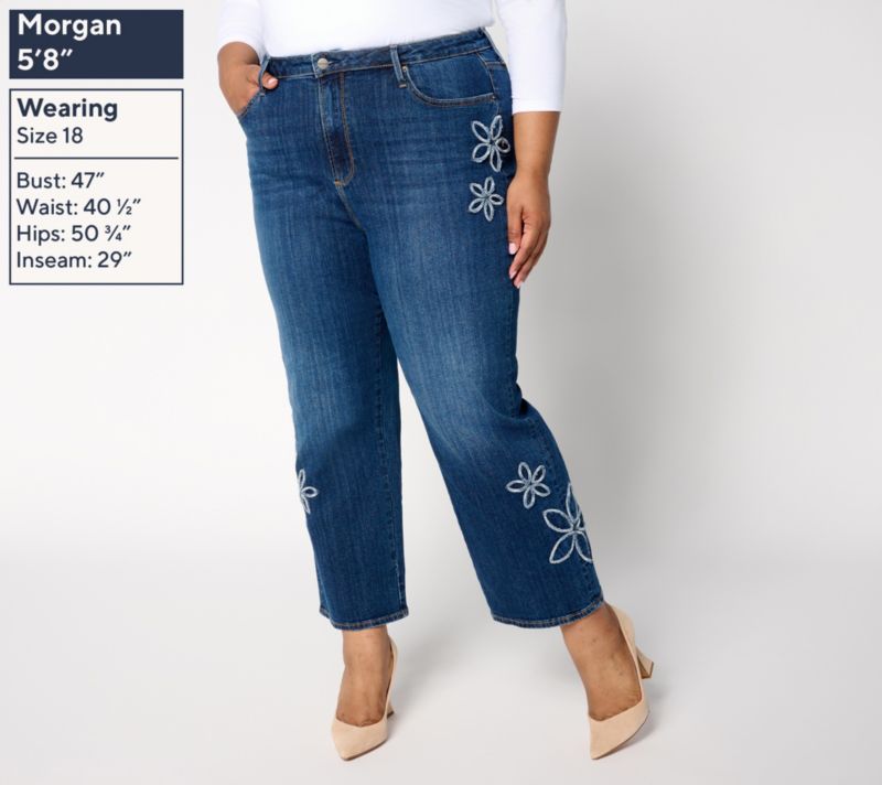 A699631 Driftwood Jeans Royce Straight Leg Jean - Dnm on Denim — Denim on Denim; QVC stock photo, additional product view