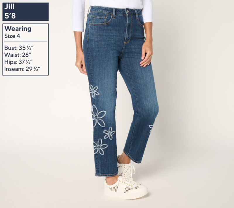 A699631 Driftwood Jeans Royce Straight Leg Jean - Dnm on Denim — Denim on Denim; QVC stock photo, additional product view