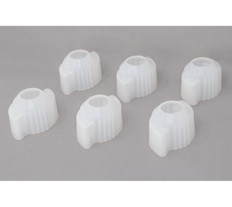 V55519 Sophist-A-Care Set of 6 Silicone EZ Door Knob Grip Covers — Clear; QVC stock photo, additional product view