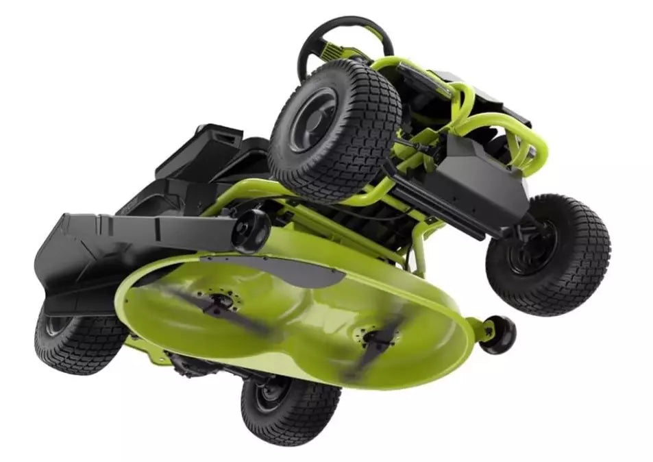 Electric Lawnmower | Ryobi 38 inches 100 Ah Battery Electric Rear Engine Riding Lawn Mower | NIB | Lawnmower | MSRP $5,200