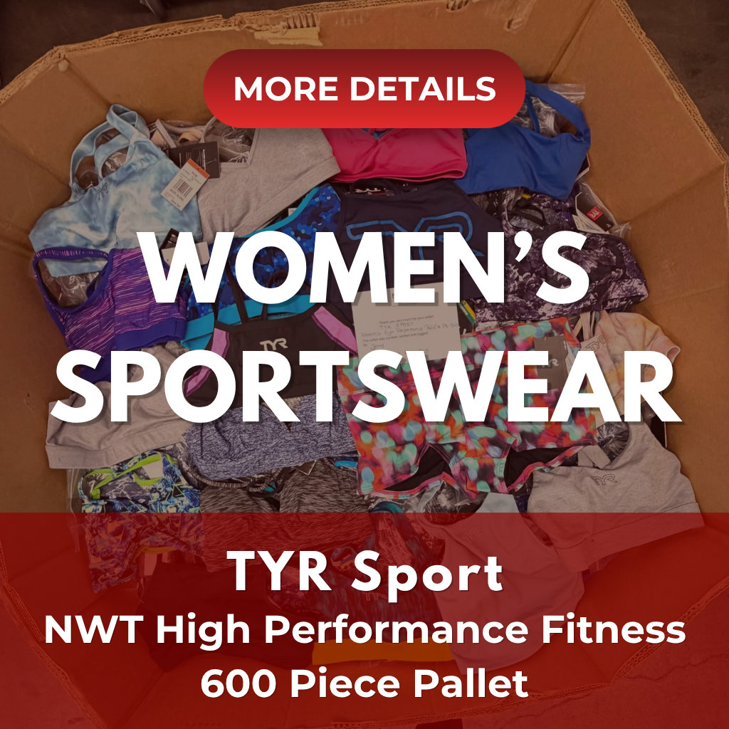 TYR Sport | Women's High Performance | 600 Pieces | Pallet #PA-587