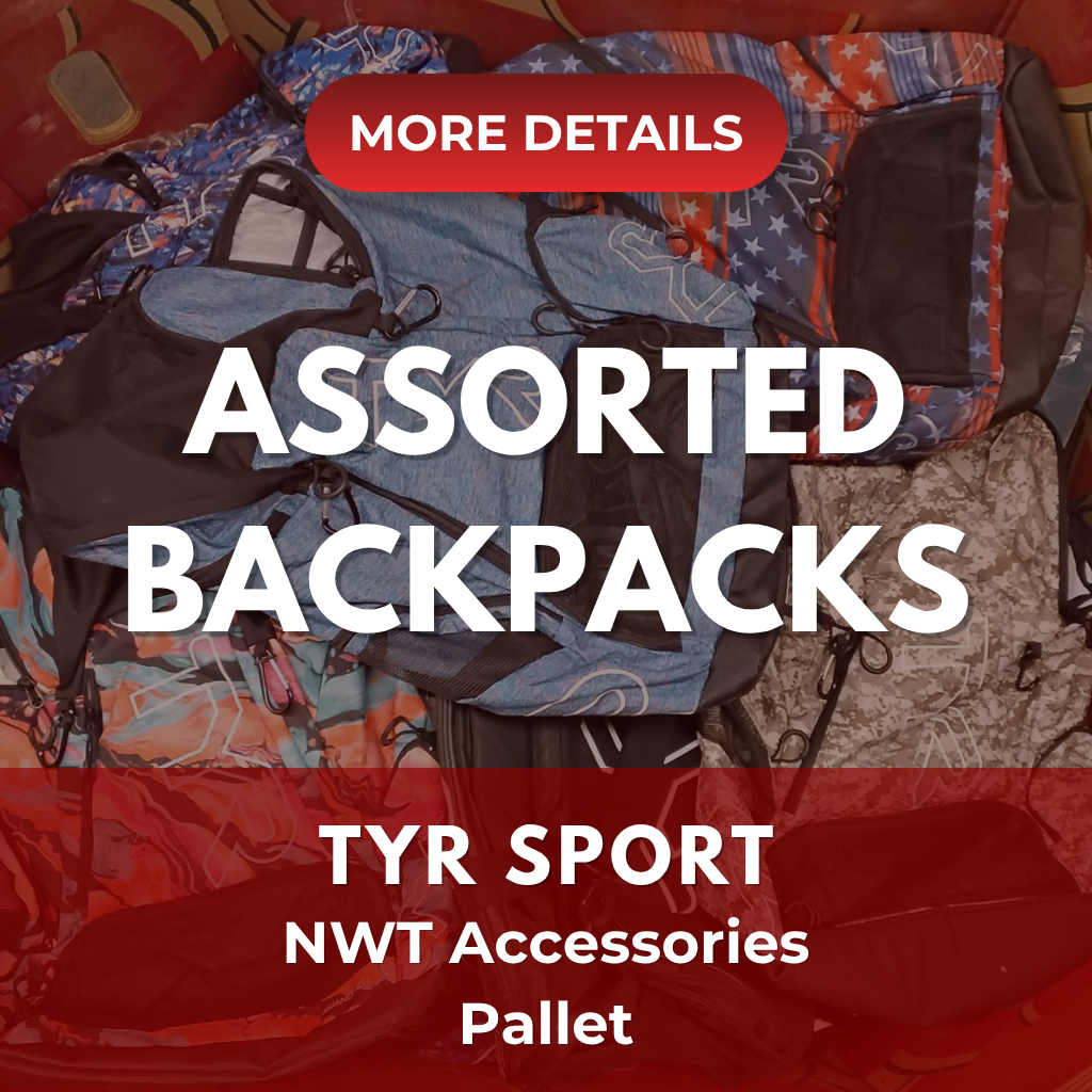TYR SPORT | Backpacks | Assorted Accessories | NWT | 31 Pieces | Pallet #PA-639
