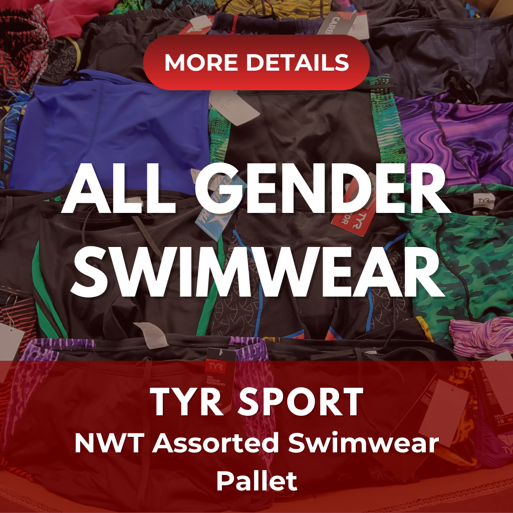 TYR Sport | Swimwear | Assorted Men's, Women's Apparel | NWT | 1900 Pieces | Pallet #636