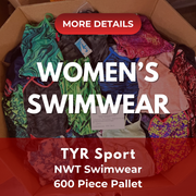 TYR Sport | Women's Swim | 600 Pieces | Pallet #PA-562