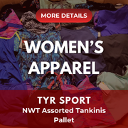 TYR Sport | Tankinis | Assorted Women's Apparel | NWT | 1407 Pieces | Pallet #632