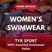 TYR Sport | Swimwear | Assorted Women's Apparel | NWT | 1900 Pieces | Pallet #635