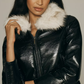 Unreal Fur | Womens Wet Look Aviator Jacket | New w/Polybag | Small Box | 1 Piece Min.