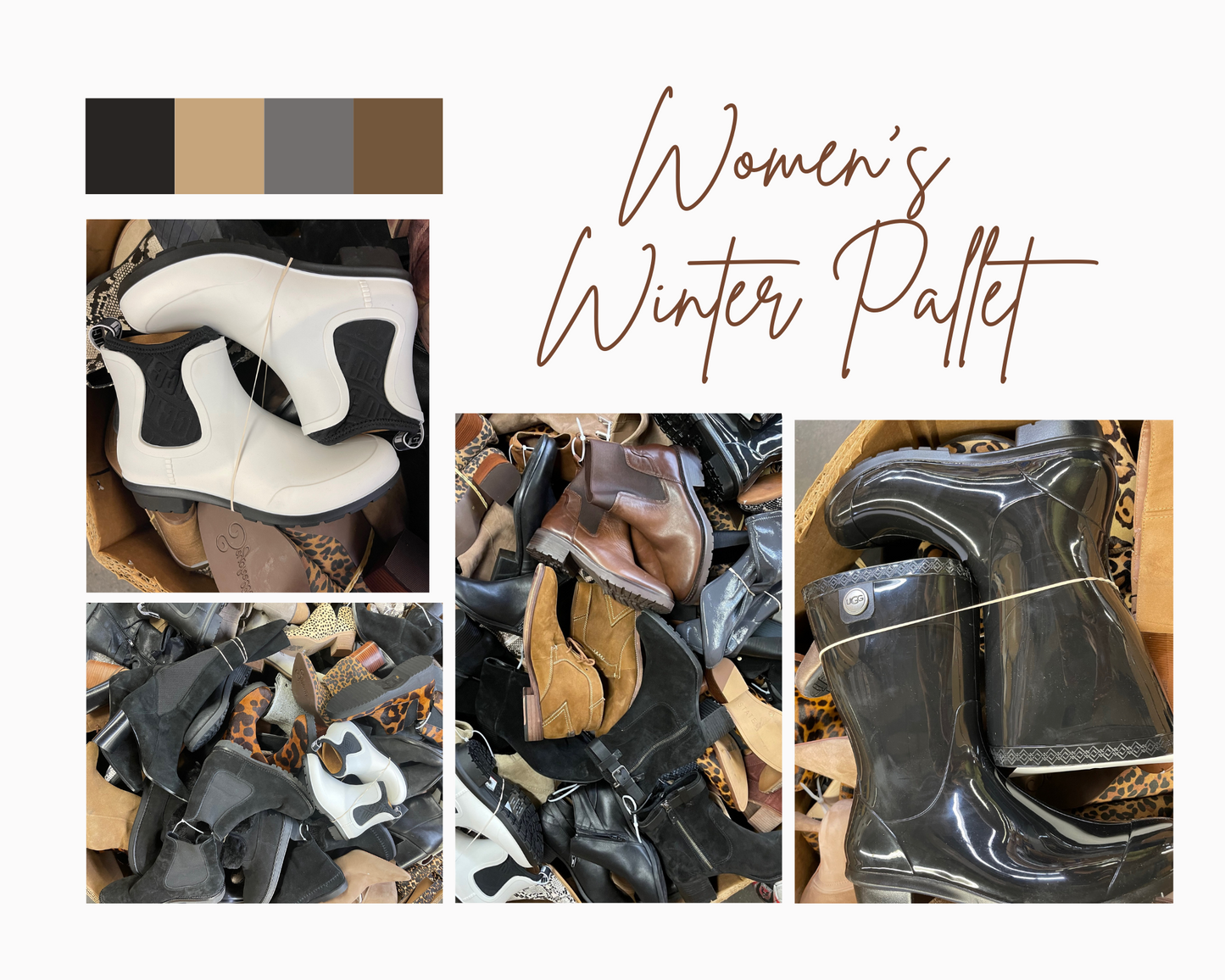 Women's Winter Boot Mix Pallet | 150 Pairs