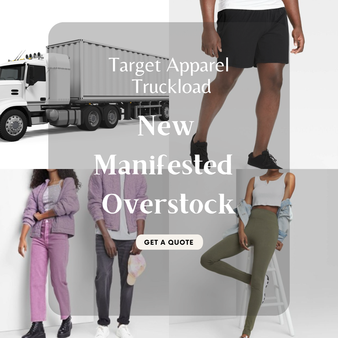 Target | Men's & Women's Apparel | New Overstock | Truckload | Get A Quote