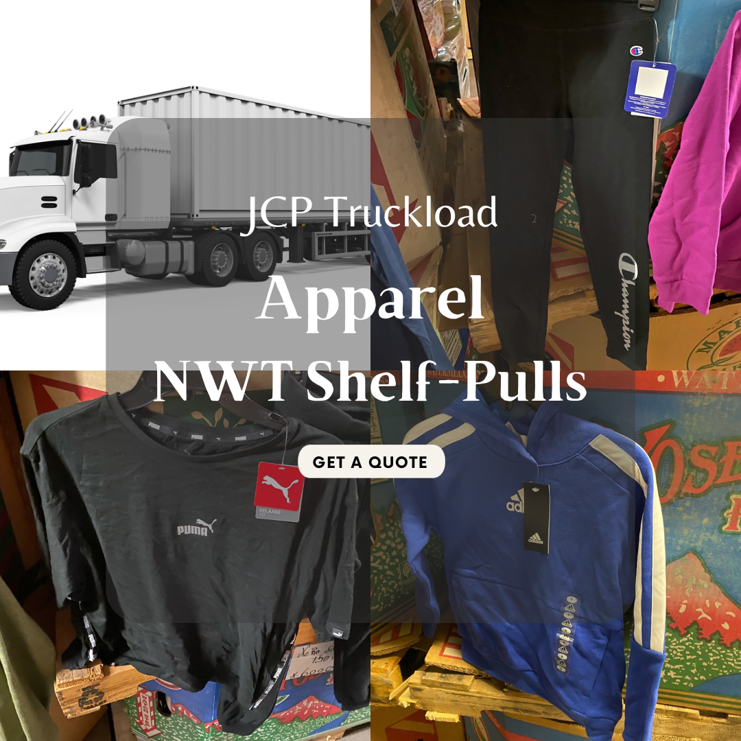JCP Apparel | NWT Shelf Pulls | Truckload | $1Mil+ MSRP | Get A Quote