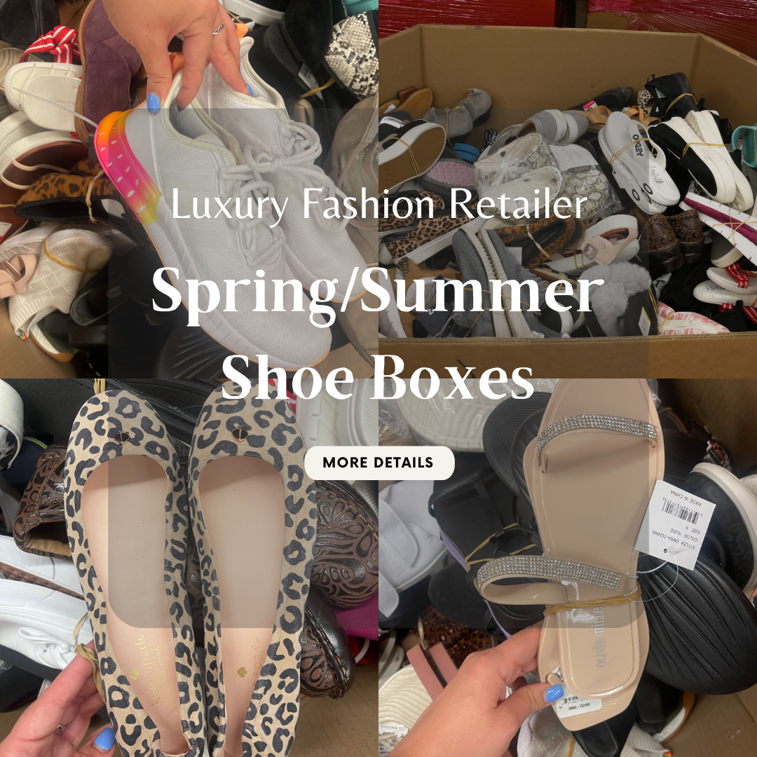 Luxury Fashion Retailer | Women's Spring/Summer Shoes | NWOT & Returns | 10 Pair Min.