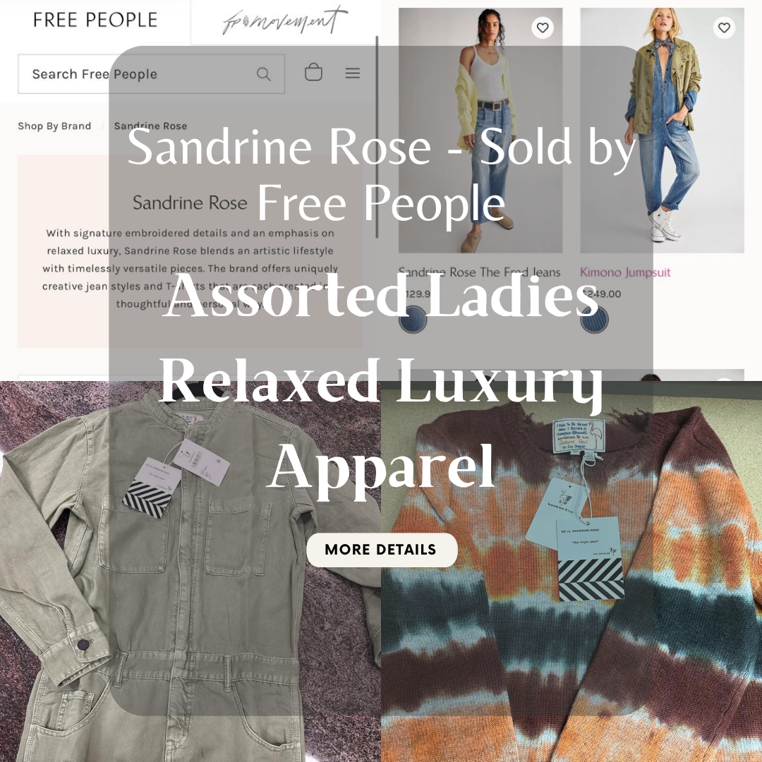 Sandrine Rose | NWT Overstock | Small Box | 150 Piece Min.
