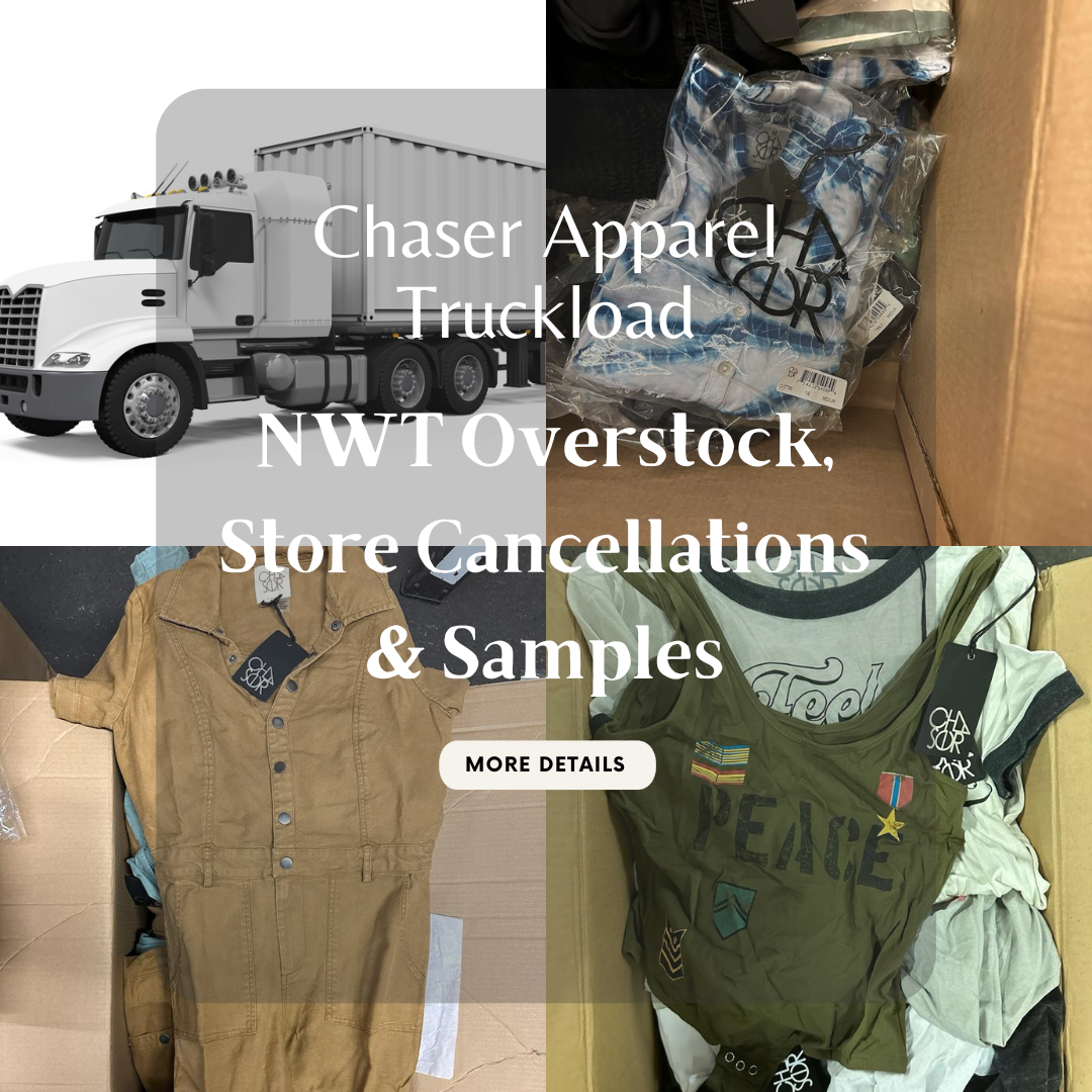Chaser Truckload | NWT Overstock & Samples | 5k Pcs