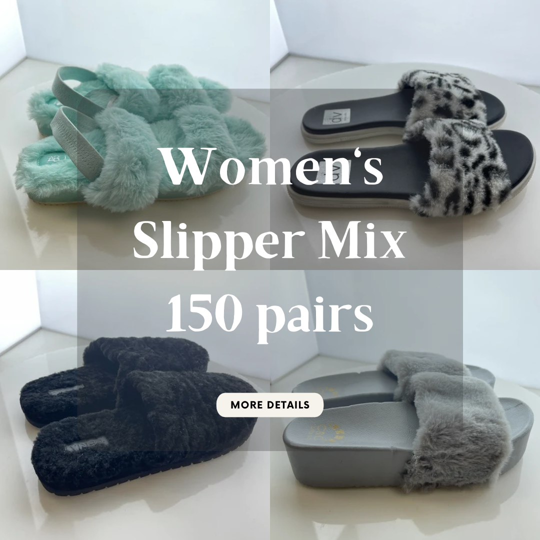 Women's Slipper Pallet | 150 pairs